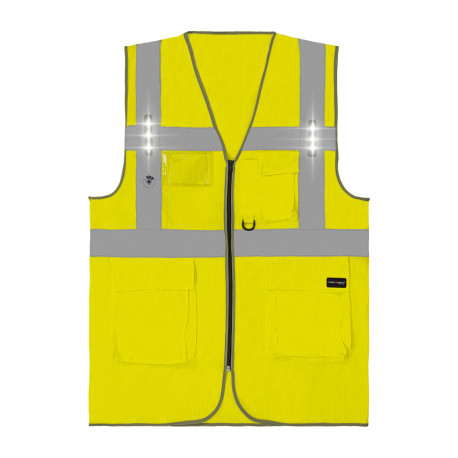 Gilet haute visibilité SAFARI LED